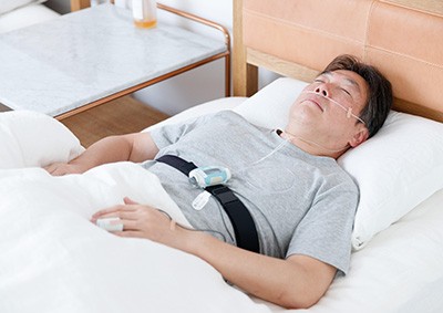 写真：検査を実施している様子