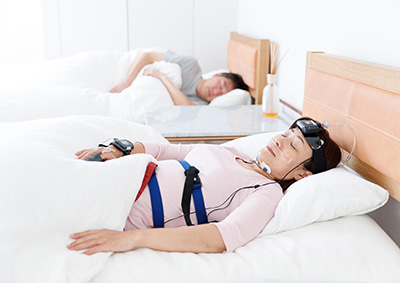 写真：検査を実施している様子